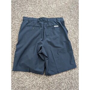 Dunning Golf Shorts Navy Blue Men's Size 34 Flat Front Performance